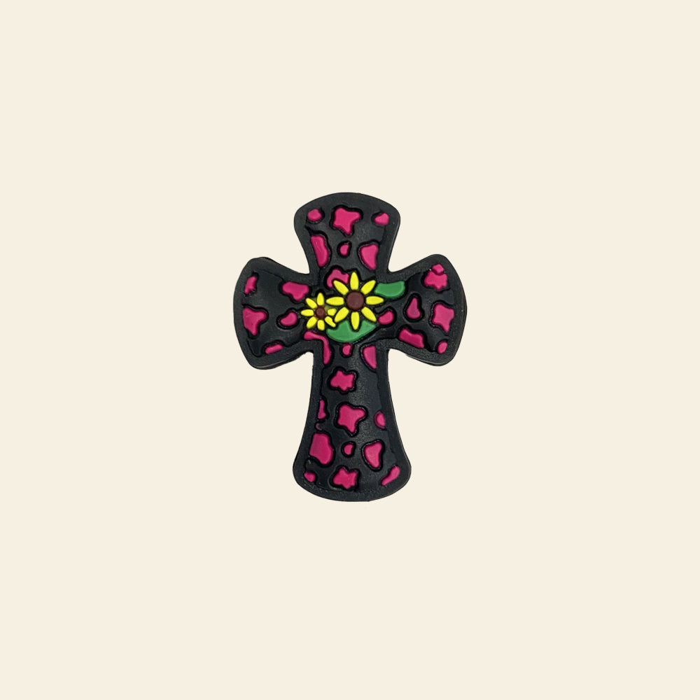 Wholesale 10pcs Cartoon Cross Focal Beads